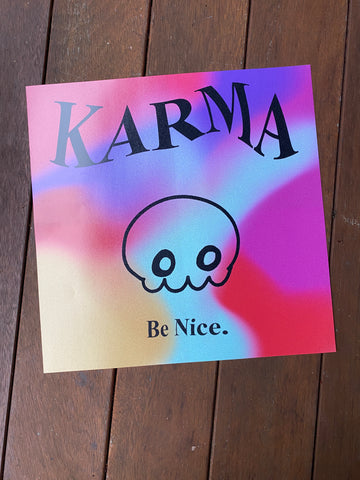 ‘Be Nice’ Poster